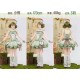 B.Dolly Sweet Green Apple JSK(Reservation/Full Payment Without Shipping)